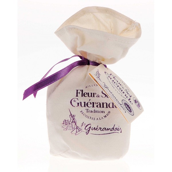 Fleur de sel of Guérande canvas 125 gr