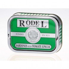 Sardines with olive oil and spicy tomato 115gr - Rodel